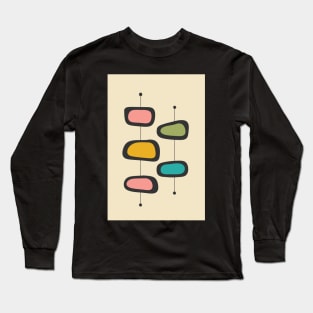 Cream Square Pods Long Sleeve T-Shirt